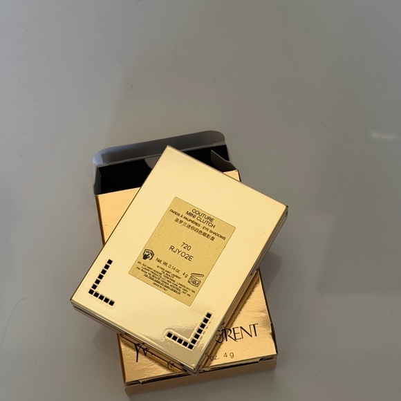 Yves Saint Laurent couture mini clutch 720 captivating dunes - Picture 3 of 4